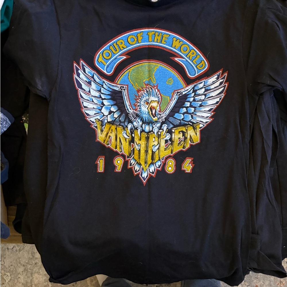 Vintage Van Halen 1984  Tour Shirt